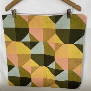 Svartho Geometric Multicolor Cushion Cover 50x50cm